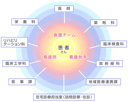 看護部理念グラフ