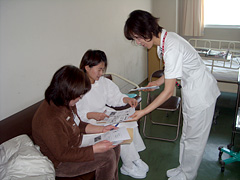 H21年2月12日開催　看護サポート研修（復職支援セミナー）の風景