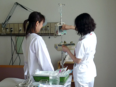 H21年6月10日開催　看護サポート研修（復職支援セミナー）の風景