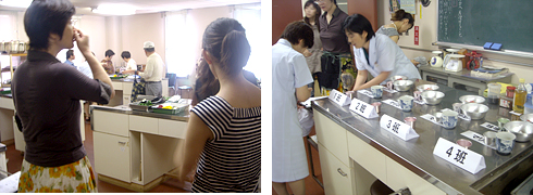 糖尿病教室　初めての調理実習［2009年7月12日］