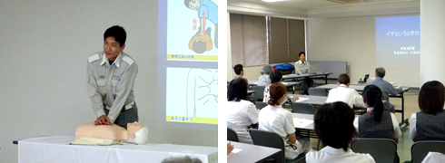 2011年8月公開医学講座の様子