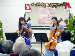 クリスマス演奏会の様子