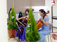 クリスマス演奏会の様子