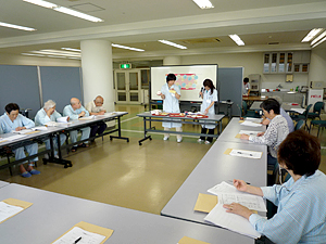 本日の栄養教室に参加して頂いた皆様の様子です。