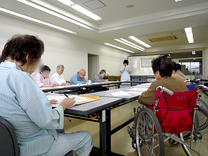 本日の栄養教室に参加して頂いた皆様の様子です。