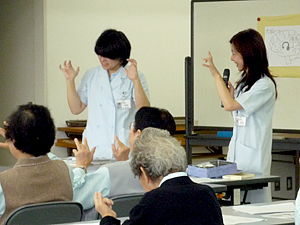 本日の栄養教室に参加して頂いた皆様の様子です。