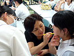 口腔ケア院内研修会の様子