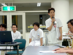 口腔ケア院内研修会の様子