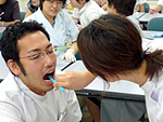口腔ケア院内研修会の様子
